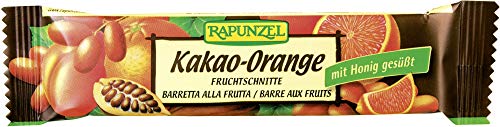Rapunzel Bio Fruchtschnitte Kakao-Orange (2 x 40 gr) von Rapunzel