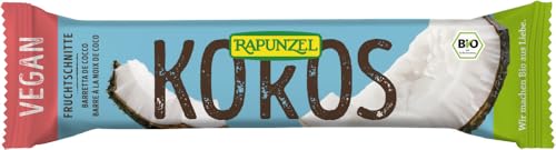 Rapunzel Bio Fruchtschnitte Kokos (2 x 40 gr) von Rapunzel