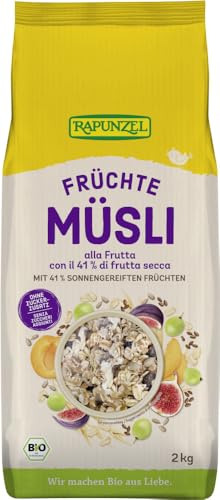 Rapunzel Bio Früchte Müsli (2 x 2 kg) von Rapunzel