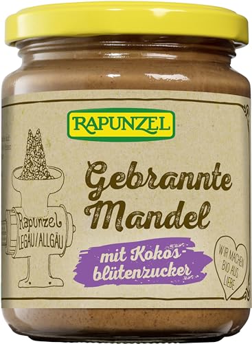 Rapunzel Bio Gebrannte Mandel Aufstrich mit Kokosblütenzucker (2 x 250 gr) von Rapunzel