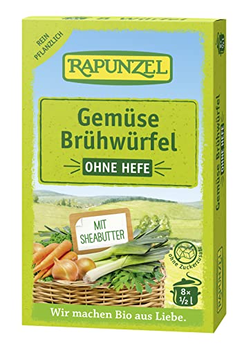 Rapunzel Bio Gemüse-Brühwürfel, ohne Hefe, 80 g Rapunzel Bio Gemüse-Brühwürfel, ohne Hefe, 80 g von Rapunzel