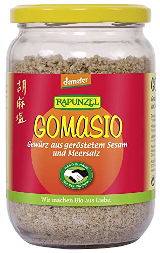 Rapunzel Bio Gomasio, Sesam und Meersalz demeter, HIH (6 x 250 gr) von Rapunzel