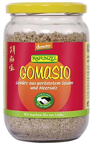 Rapunzel Bio Gomasio, Sesam und Meersalz demeter, HIH (6 x 250 gr) von Rapunzel