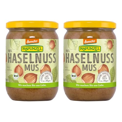 Rapunzel Bio Haselnussmus (2 x 500 gr) von Rapunzel