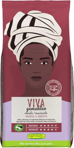 Rapunzel Bio Heldenkaffee Viva, gemahlen HIH (2 x 500 gr) von Rapunzel