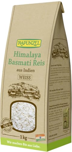 Rapunzel Bio Himalaya Basmati Reis weiß (2 x 1 kg) von Rapunzel