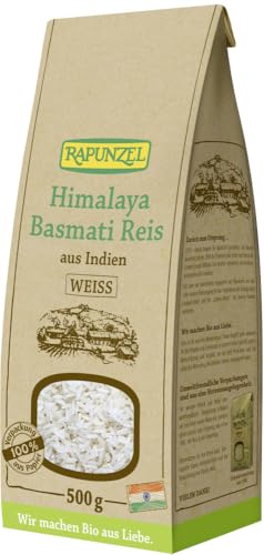 Rapunzel Bio Himalaya Basmati Reis weiß (2 x 500 gr) von Rapunzel