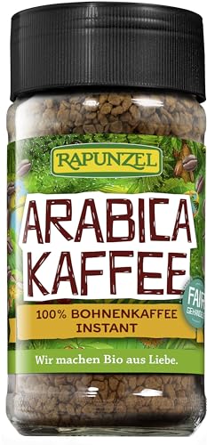 Rapunzel Bio Kaffee Instant, Arabica (6 x 100 gr) von Rapunzel