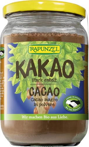 Rapunzel Bio Kakaopulver stark entölt HIH (6 x 250 gr) von Rapunzel