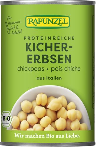 Rapunzel Bio Kichererbsen in der Dose (2 x 400 gr) von Rapunzel