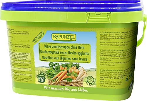 Rapunzel Bio Klare Suppe, ohne Hefe (6 x 4,50 kg) von Rapunzel