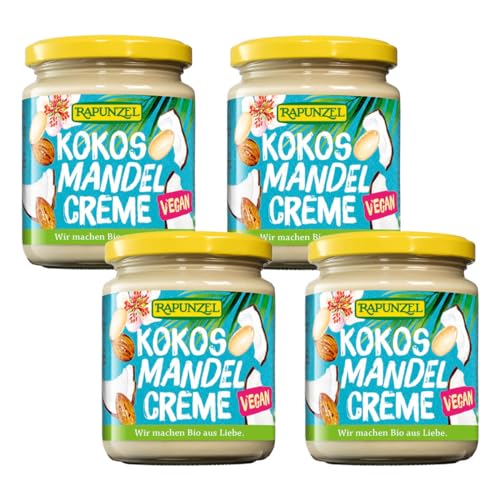 Rapunzel Bio Kokos-Mandel Creme, 4er Pack (4 x 250g) - BIO von Rapunzel