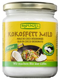 Rapunzel Bio Kokosfett, 1er Pack (1 x 200g) - BIO von Rapunzel