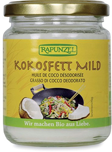 Rapunzel Bio Kokosfett mild HIH (6 x 200 gr) von Rapunzel