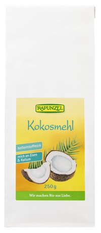 Rapunzel Bio Kokosmehl, 1er Pack (1 x 250g) - BIO von Rapunzel