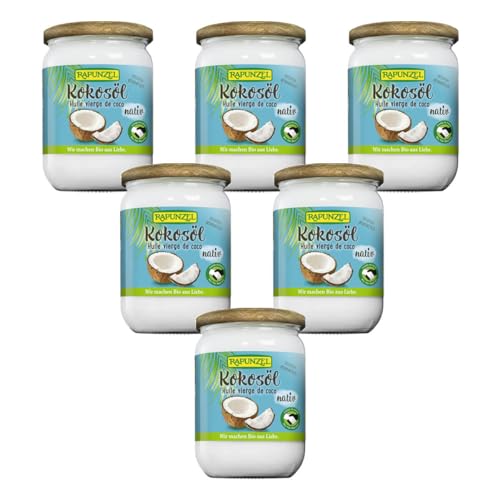 Rapunzel Bio Kokosöl nativ HIH (6 x 432 ml) von Rapunzel