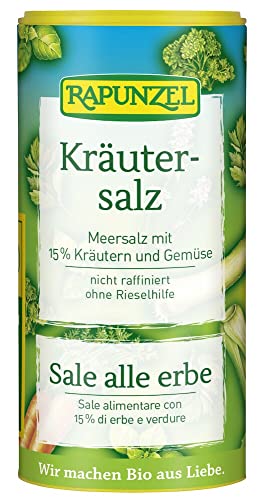 Rapunzel Bio Kräutersalz mit 15% Kräutern und Gemüse (2 x 125 gr) von Rapunzel