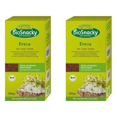 Rapunzel Kresse bioSnacky (2 x 200 gr) von Rapunzel