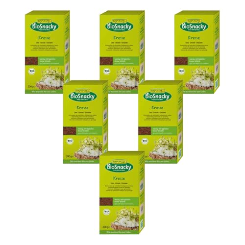 Rapunzel Kresse bioSnacky (6 x 200 gr) von Rapunzel