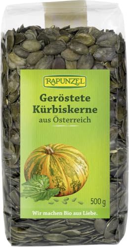 Rapunzel Bio Kürbiskerne geröstet (2 x 500 gr) von Rapunzel