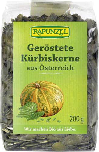 Rapunzel Bio Kürbiskerne geröstet (6 x 200 gr) von Rapunzel