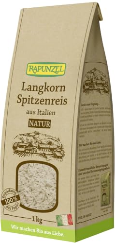 Rapunzel Bio Langkorn Spitzenreis natur / Vollkorn (6 x 1 kg) von Rapunzel