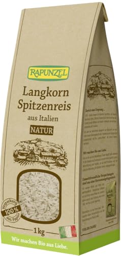Langkorn Spitzenreis natur / Vollkorn 6 x 1 kg von Rapunzel