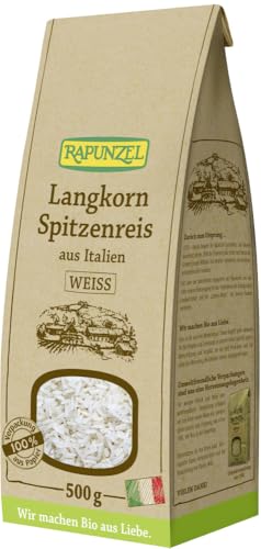 Rapunzel Bio Langkorn Spitzenreis weiß (6 x 500 gr) von Rapunzel