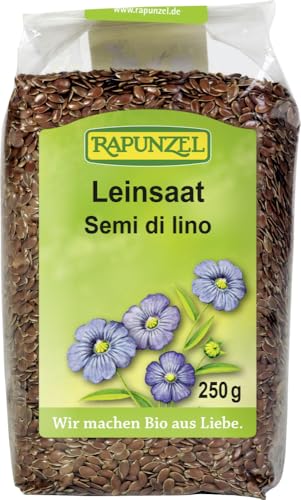 Rapunzel Bio Leinsaat braun (6 x 250 gr) von Rapunzel