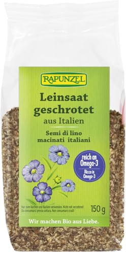 Rapunzel Bio Leinsaat geschrotet (2 x 150 gr) von Rapunzel