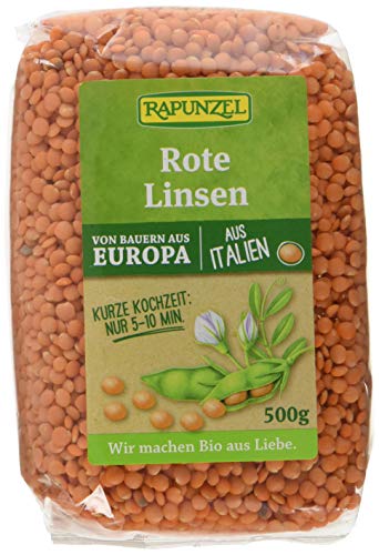 Rapunzel Bio Linsen, rot, 500 g Rapunzel Bio Linsen, rot, 500 g von Rapunzel