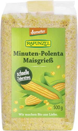 Rapunzel Bio Minuten-Polenta Maisgrieß, demeter (2 x 500 gr) von Rapunzel