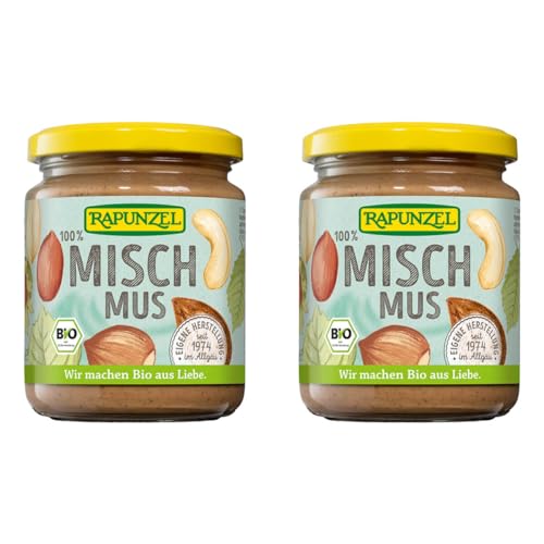 Rapunzel Bio Mischmus 4 Nuts (2 x 250 gr) von Rapunzel