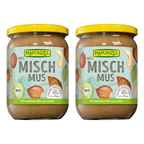 Rapunzel Bio Mischmus 4 Nuts (2 x 500 gr) von Rapunzel