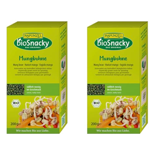 Rapunzel Mungbohne bioSnacky (2 x 200 gr) von Rapunzel