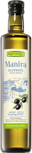 Rapunzel Bio Olivenöl Manira, nativ extra (2 x 0,50 l) von Rapunzel