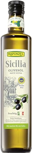 Rapunzel Bio Olivenöl Sicilia P.G.I., nativ extra (6 x 0,50 l) von Rapunzel