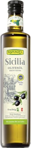 Olivenöl Sicilia P.G.I., nativ extra 6 x 0.50 l von Rapunzel