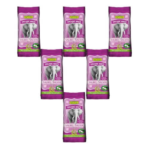 Rapunzel Bio Organic Mints Salbei - Salvia HIH Nachfüllbeutel (6 x 100 gr) von Rapunzel