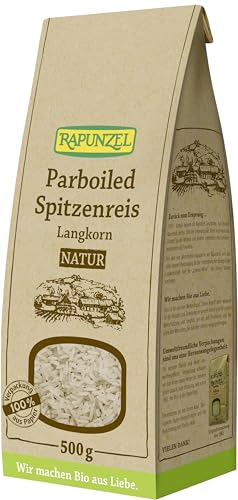 Rapunzel Bio Parboiled Spitzenreis Langkorn natur / Vollkorn (6 x 500 gr) von Rapunzel