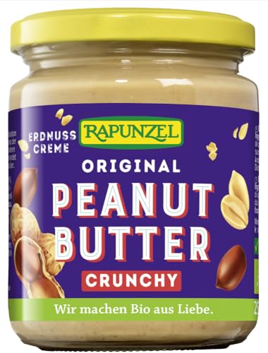 Rapunzel Bio Peanutbutter Crunchy (6 x 250 gr) von Rapunzel