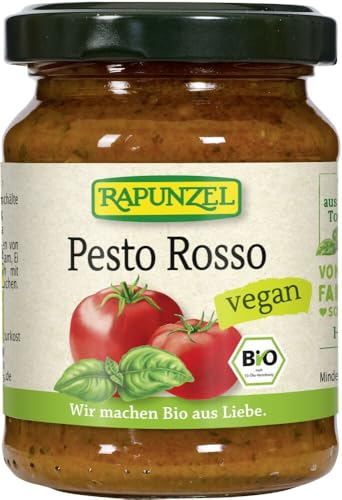 Rapunzel Bio Pesto Rosso, vegan (6 x 130 ml) von Rapunzel