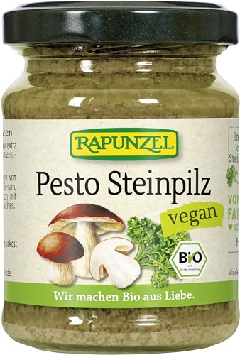 Rapunzel Bio Pesto Steinpilz, vegan (6 x 130 ml) von Rapunzel