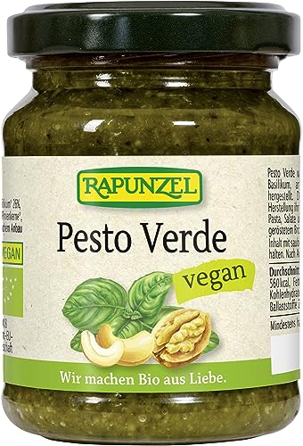 Rapunzel Bio Pesto Verde, vegan (6 x 130 ml) von Rapunzel