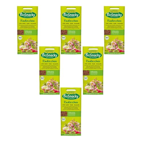 Rapunzel Radieschen bioSnacky (6 x 40 gr) von Rapunzel