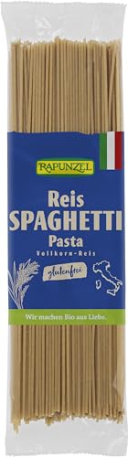 Rapunzel Bio Reis-Spaghetti - Getreidespezialität aus Vollkor (6 x 250 gr) von Rapunzel