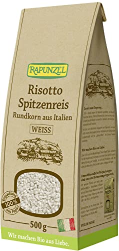 Rapunzel Bio Risotto Rundkorn Spitzenreis 'Ribe' weiß (2 x 500 gr) von Rapunzel