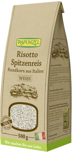 Rapunzel Bio Risotto Rundkorn Spitzenreis 'Ribe' weiß (2 x 500 gr) von Rapunzel