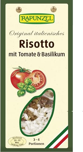 Rapunzel Bio Risotto mit Tomaten & Basilikum (6 x 250 gr) von Rapunzel