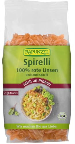 Rapunzel Bio Rote Linsen Spirelli (6 x 300 gr) von Rapunzel